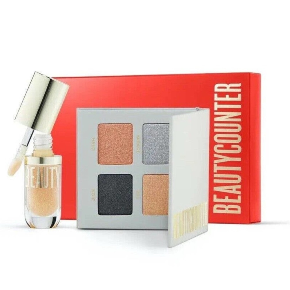 Beautycounter Good Glitz Duo EYESHADOW and LIP GLOSS